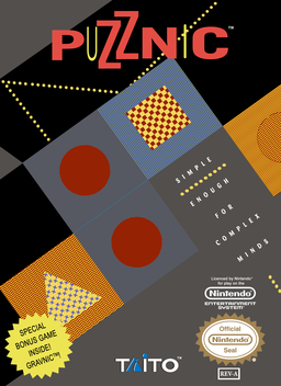 Puzznic (USA) box art